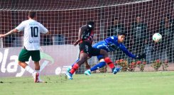 Juan David Ramírez, arquero del Cúcuta Deportivo. 