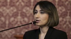 "Esta es una medida que no es discrecional hacia nuestro país, no es discrecional hacia el gobierno del presidente Gustavo Petro", señaló la canciller Laura Sarabia. / Foto: Cortesía.