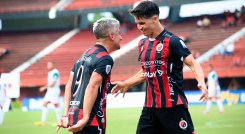 Matías Pisano y Cristian Álvarez, Cúcuta Deportivo 2025. 