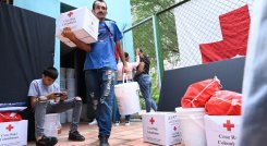 Llegaron ayudas para las familias desplazadas del Catatumbo: /Foto cortesía
