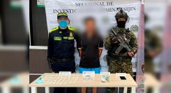 Incautaron dosis de cocaína y dinero en efectivo producto de la venta. / Foto: Cortesía 