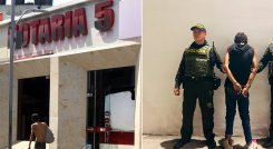Robo en Notaría Quinta de Cúcuta. / Foto Carlos Ramírez-La Opinión y Cortesía
