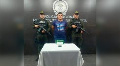 Darwin José Guarín Chinchilla fue detenido por el Gaula, mediante una orden judicial./Foto Cortesía