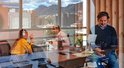 Trabajo híbrido. / Foto Cortesía