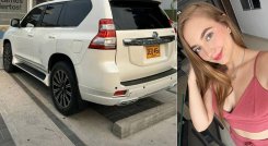 A Yuliana Lindarte Rolón, lo secuestradores la subieron a una camioneta de la familia y huyeron. / Foto: Cortesía 
