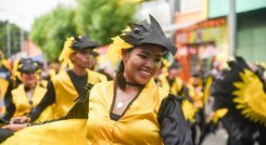 El jolgorio de las Ferias se vive y se siente en las calles con sus danzas/Foto Cortesía