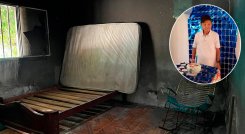 Las causas del incendio son investigadas y, aunque no se descarta un cortocircuito, se cree que dentro del cuarto había alguna vela encendida que desató la conflagración. / Fotos: Carlos Ramírez