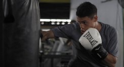 Oddua Alejandro Lizarazo de 22 años llegó a Cúcuta hace cerca de diez años buscando mejores oportunidades en el deporte.