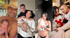 Baby boom en el espectáculo: los famosos que fueron papás en 2025.