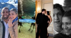 De Hollywood a Colombia, 2025 estuvo marcado por compromisos inesperados, propuestas virales y parejas icónicas que decidieron dar el siguiente paso.