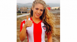  así celebró Shakira el triunfo del Junior