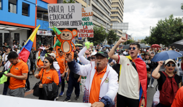 Paro nacional por los maestros de Fecode
