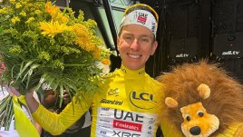 Tadej Pogacar, líder del Tour de Francia 2025
