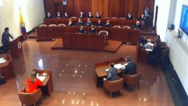 Frente a esta decisión hubo salvamento de voto del magistrado Julio Andrés Sampedro Arrubla./Foto Cortesía
