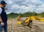 En la vereda Los Reyes, de Buena Esperanza, Riesgos redireccionó el cauce del río Zulia/Foto cortesía