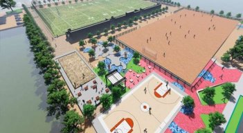Así será el complejo deportivo que construirá la alcaldía en el barrio Niza./ Foto:Cortesía/La Opinión