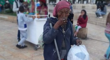 Solange Galvis, exhabitante de calle