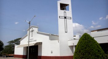 Parroquia San Martín de Tours, construida con recursos de la comunidad y la Diócesis de Cúcuta.  / Foto: Luis Alfredo Estévez