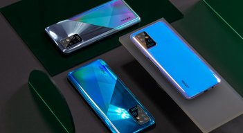 El Infinix Note 8 tiene una pantalla HD + de 6.95 con una pantalla Infinity-O dual de 16MP para selfies y funciona con tecnología MediaTek Helio G80. / Foto: Cortesía