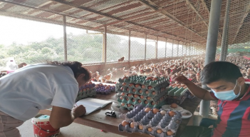 Las mujeres nunca imaginaron que aquel galpón se convertiría en una granja. /Foto: Cortesía/ La Opinión