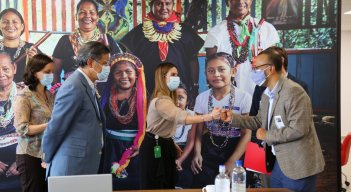 Unas 1.000 framilias de Tibú por fin tendrán título de sus casas./Foto Cortesia