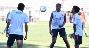 La Selección Colombia de Fútbol de Mayores volvió a prácticas en la sede del Flamengo, con miras a cuartos de final de la Copa América 2021. Foto: FCF