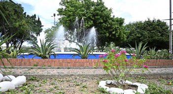 Seis fuentes fueron recuperadas ya por la alcaldía./Fotos cortesía