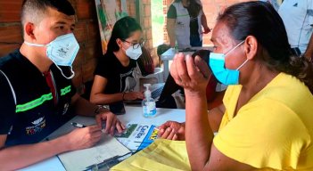 alcaldía llevó oferta institucional a la vereda Prosperidad./Foto Cortesísa