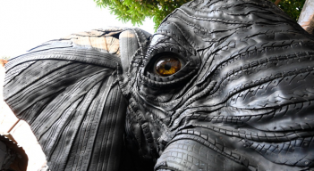 Esta creación fue inspirada en el elefante africano.