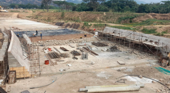Inicio de las obras de prolongación del canal Bogotá.