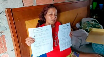 Hace cinco años la mujer padecía este calvario en el sistema de salud. 