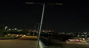 Parque de la vida sin luz./Foto: Cortesía./La Opinión.