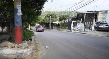 Son dos puntos que se ven afectados en el barrio Policarpa./Foto: Jorge Gutierrez./La Opinión