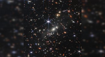 Telescopio Webb revela imagen de las primeras galaxias formadas tras el Big Bang./Foto: AFP