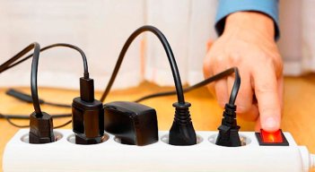 Electrodomésticos en el hogar.