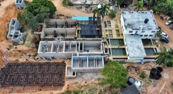 Aqualia avanza con las obras de ampliación y optimización de la planta potabilizadora en Villa del Rosario 
