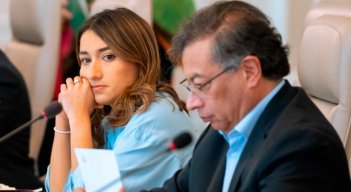 Gustavo Petro y Laura Sarabia