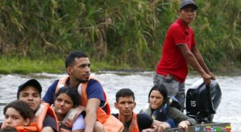Las rutas marítimas improvisadas que han usado cientos de migrantes en las últimas semanas para llegar a Colombia comienzan en dos puntos: uno en la comarca de Guna Yala y otro en la provincia de Colón, en Panamá. /Foto: redes sociales 