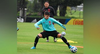 Jorge Bolaño y Manuel Carmona, Selección Colombia SUb-17. 