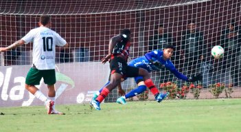 Juan David Ramírez, arquero del Cúcuta Deportivo. 