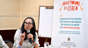 Campaña contra la estigmatización  de los firmantes de paz.