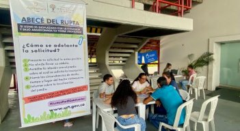 La Unidad de Restitución de Tierras tiene abiertos varios puntos de información para los dueños de predios./Foto cortesía