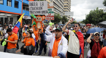 Paro nacional por los maestros de Fecode