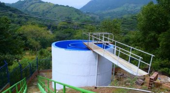 Santiago cuenta ahora con planta de tratamiento de agua potable./Foto cortesía