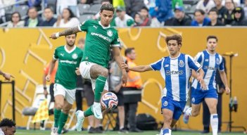 Richard Ríos volante colombiano del Palmeiras de buen desempeño.