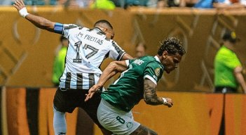 Richard Ríos mediocampista colombiano del 'Verdao'.