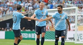 Erling Haaland fue clave en la victoria de los Citizens. 