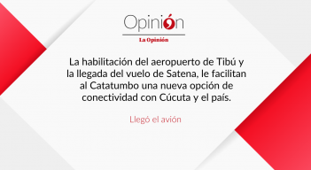 Llegó el avión