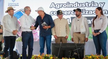 El presidente Petro lanza el programa de agroindustria y comercialización del Catatumbo.