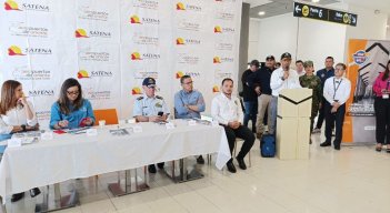 Visita del Mindefensa. 